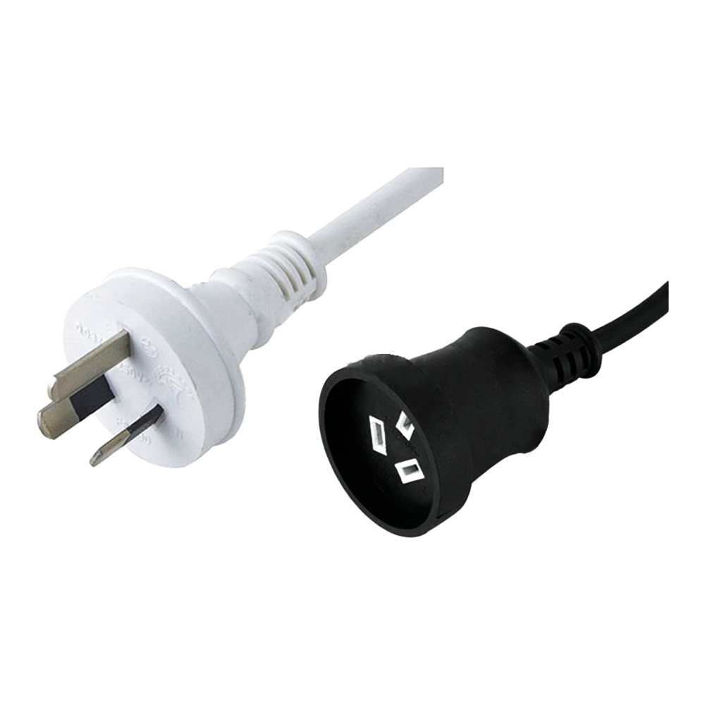 FS-3D~FS-3H Australian plug extension cord saa approved power cord