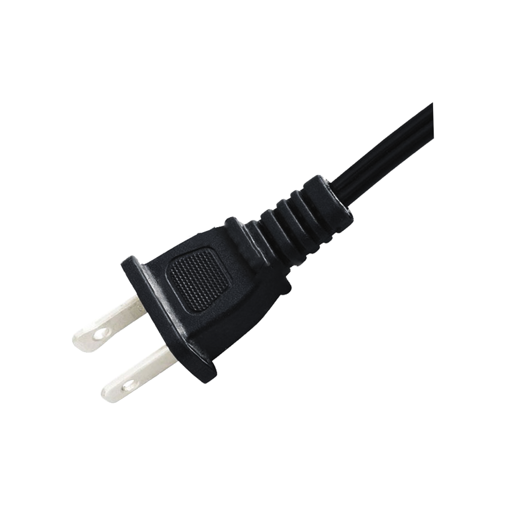 FT-2 US standard two-core flat plug UL certified power cord