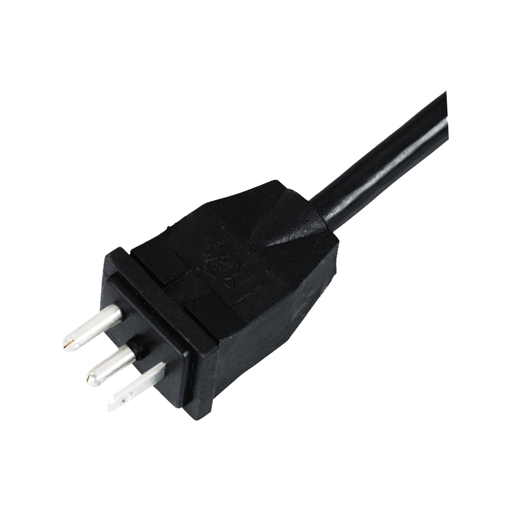 FT-5 US standard three-core square sunshine plug UL certified power cord