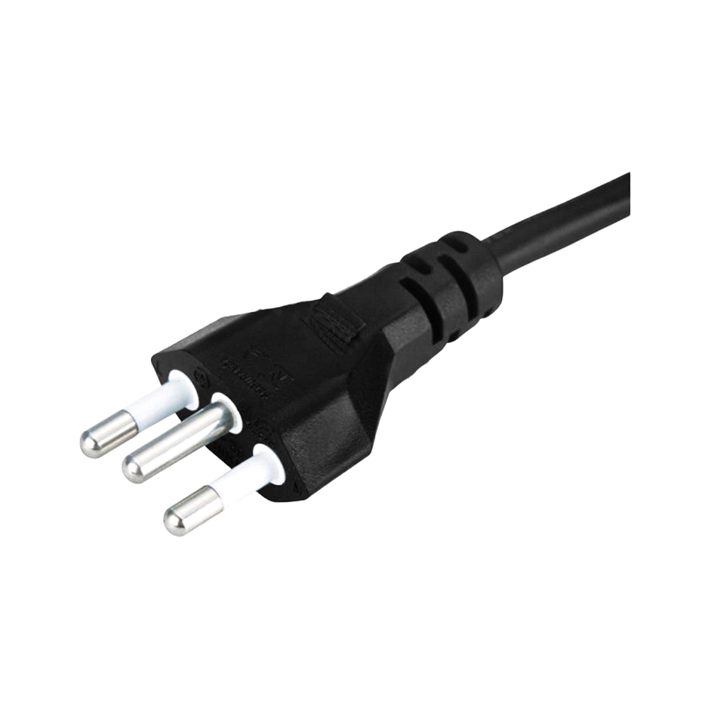 JFB-3B Brazil three-core flat plug 4.8 pin UC certified power cord