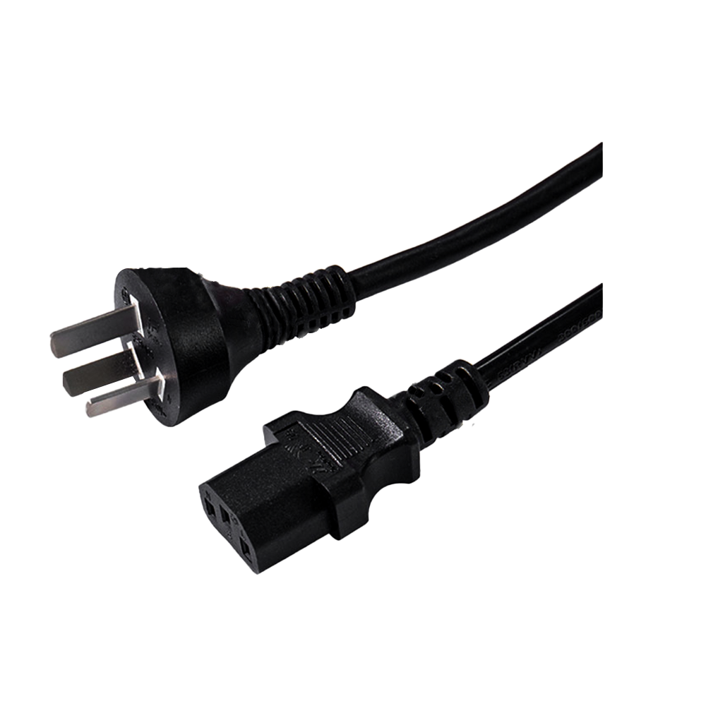 PSB-10B~JF-05 China three-core straight plug wire assembly with C13 suffix connector CCC certified power cord