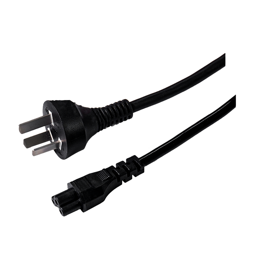 PSB-10B~ST1 is a China three-core straight plug with C5 plum-tail connector CCC certified power cord