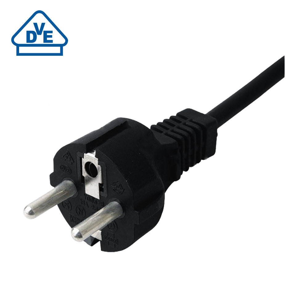 JF-04 European three-core in-line VDE certified power cord