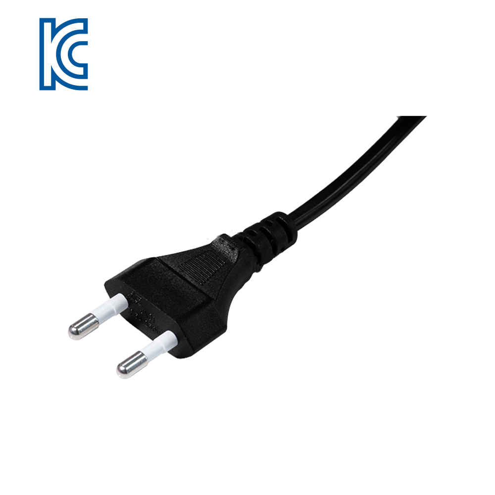 JK01 is a Korean two-core flat plug KC certified power cord