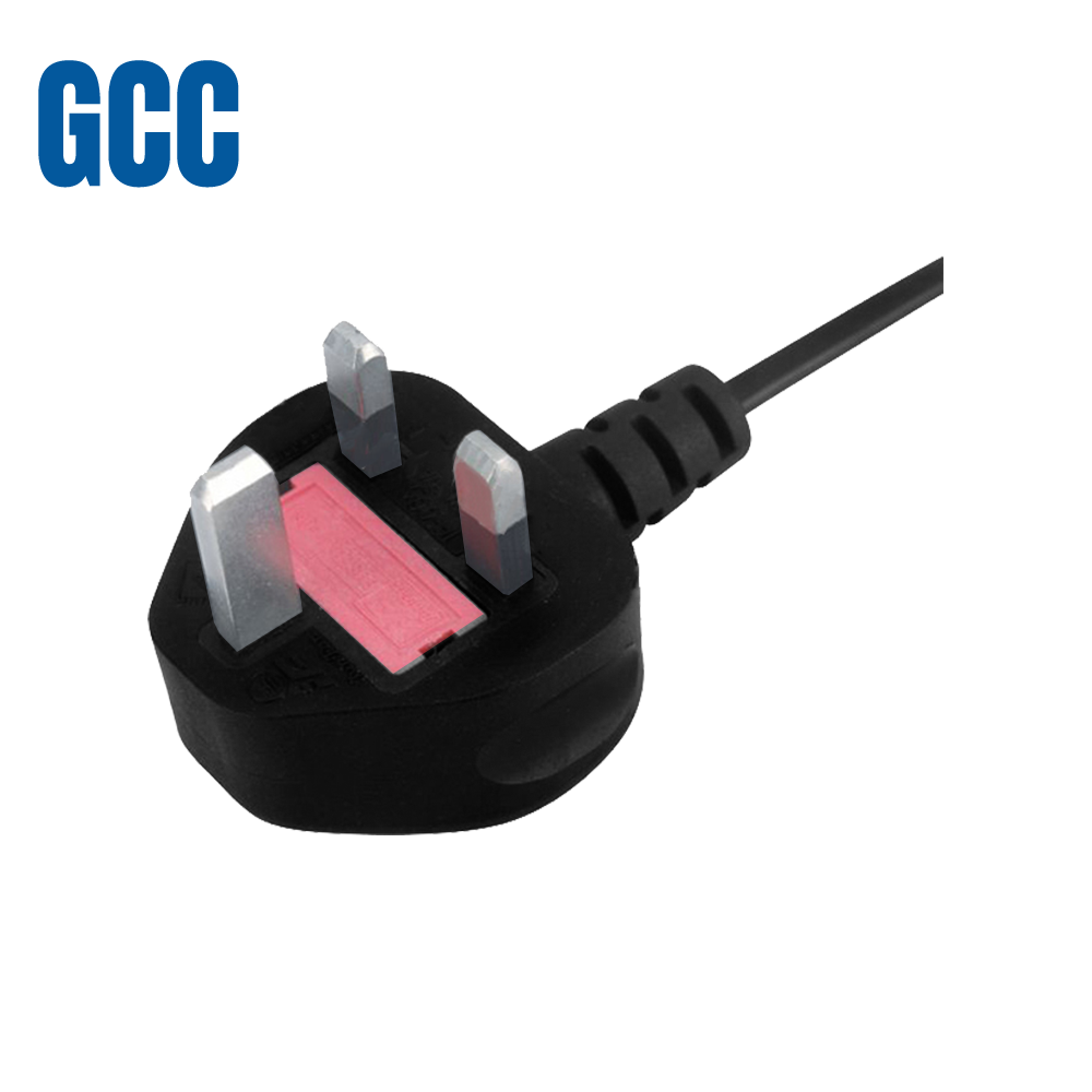 JF-06A extruded two-core three-core one British Saudi plug Gulf seven countries GCC certified plug power cord