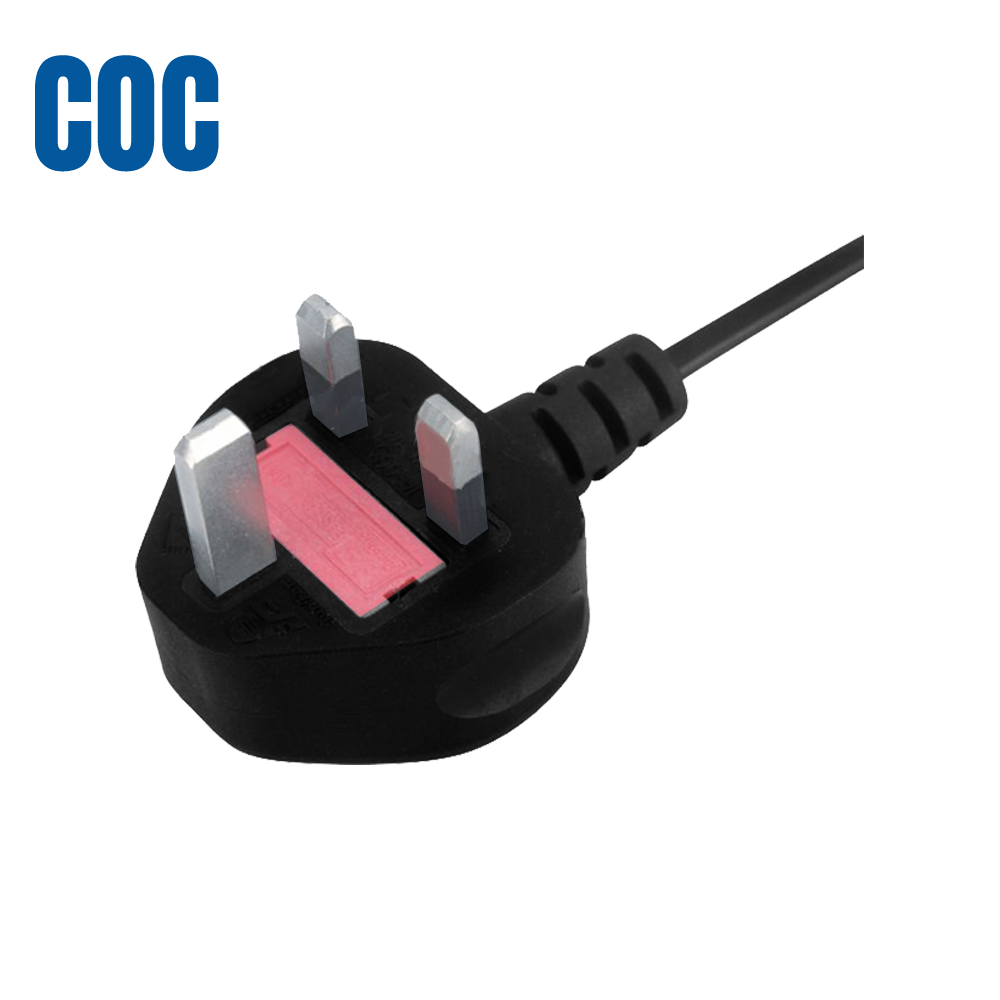 JF-06A extruded two-core three-core integrated Singapore plug COC certified plug power cord